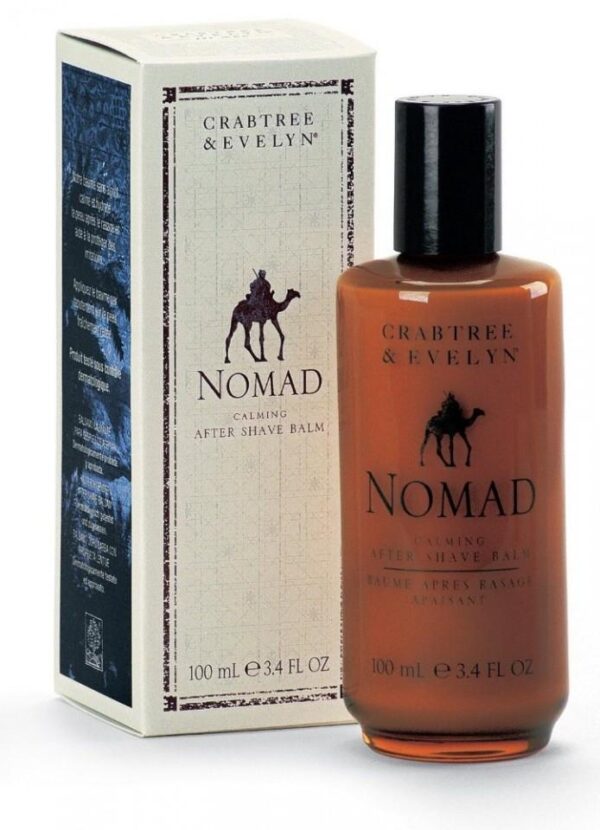 Crabtree & Evelyn Nomad Calming After Shave Balm 3.4Oz new
