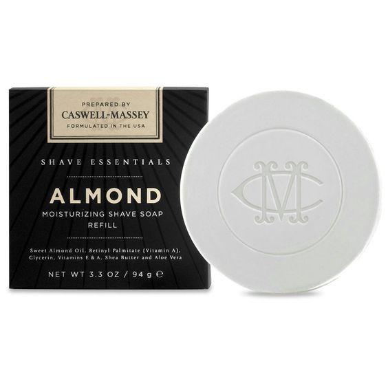 Caswell Massey almond shave soap refill