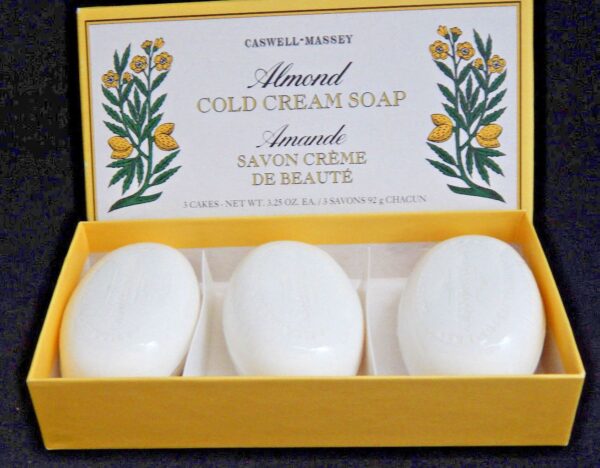 Caswell Massey almond cold cream bath soap