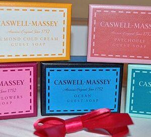 Caswell-massey floral soap set