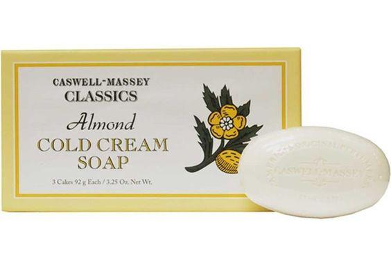 Caswell-Massey almond cold cream soap set