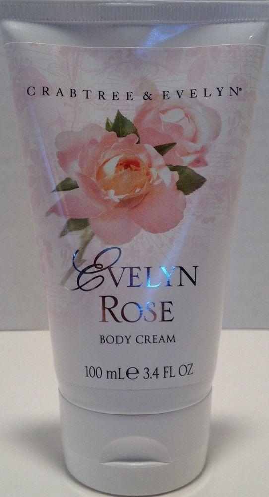Crabtree & Evelyn evelyn rose body cream 3.4oz