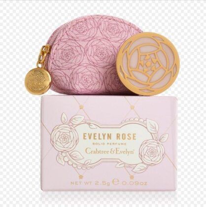 Crabtree & Evelyn evelyn rose solid perfume - crabtree & evelyn