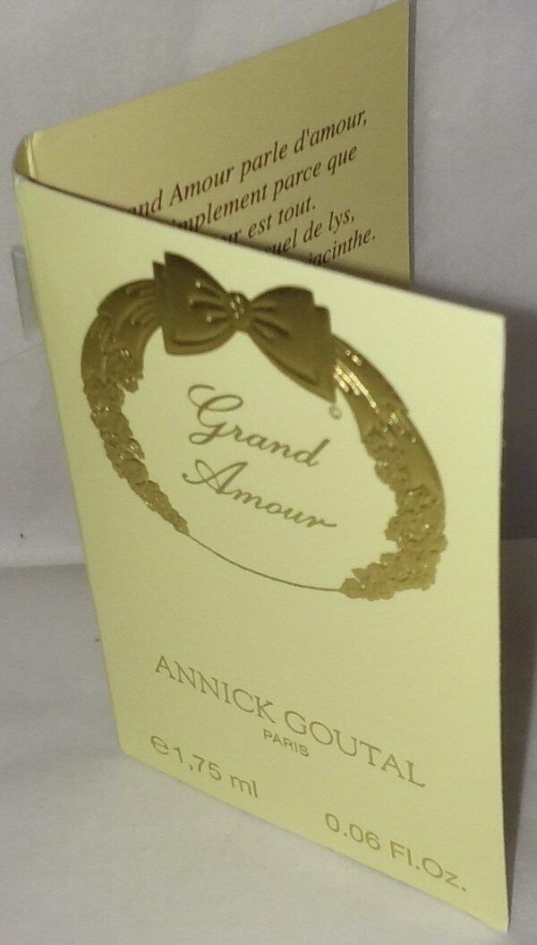 Annick Goutal grand amour vial sample