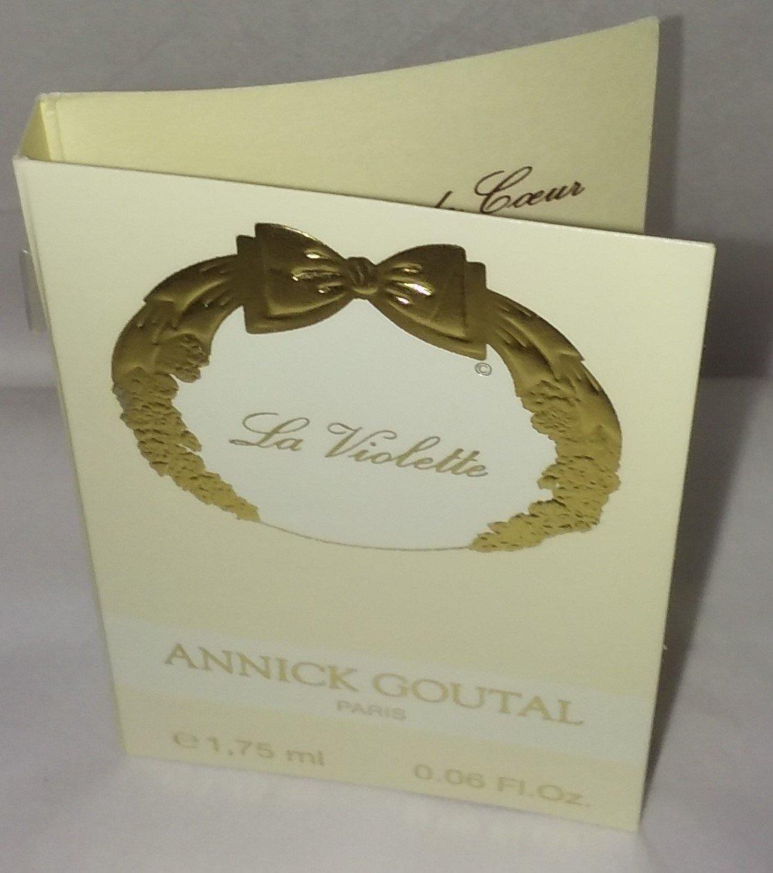Annick Goutal la violette eau de toilette vial sample crabtree & evelyn