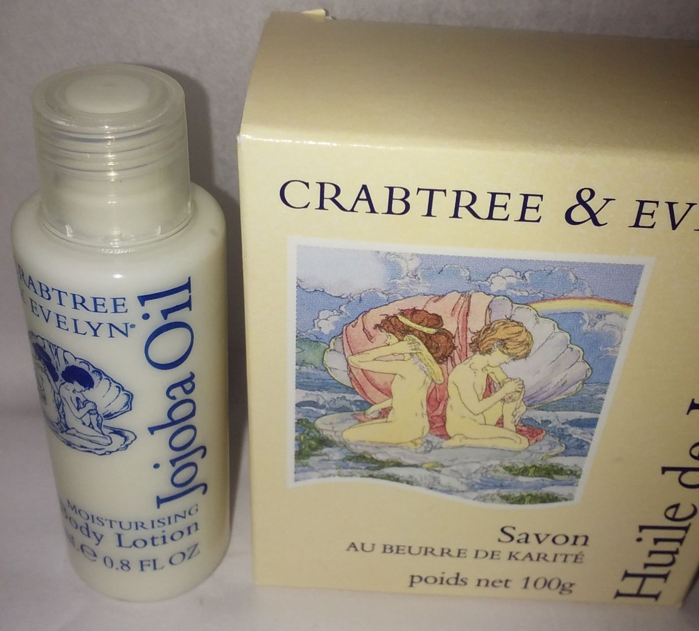 Crabtree Evelyn jojoba oil lotion and soap crabtree & evelyn