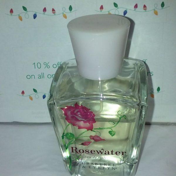 crabtree evelyn rosewater edt 3.4 oz