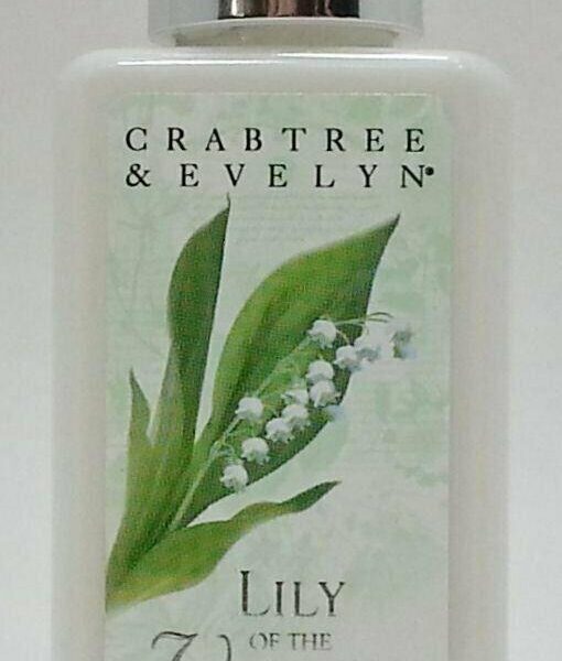 Crabtree Evelyn lily of the valley body lotion travel size 1.7 oz