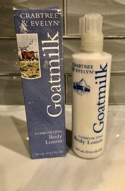 Crabtree Evelyn goatmilk body lotion with pump 8.5 oz