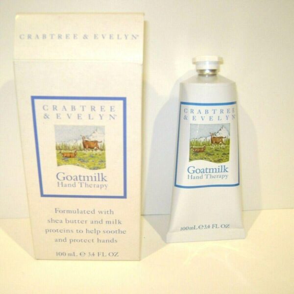 Crabtree & Evelyn goatmilk hand therapy 3.4 oz