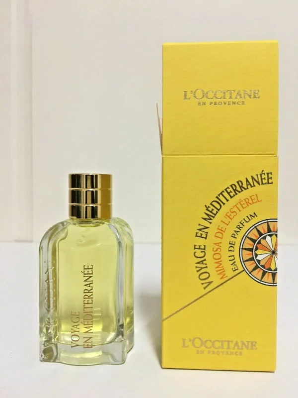 l'occitane voyage en mediterranee mimosa eau de parfum spray 2.5 oz