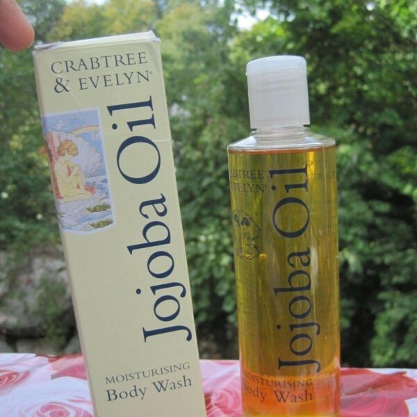crabtree evelyn jojoba oil moisturizing body wash gel 8.5 oz new in box
