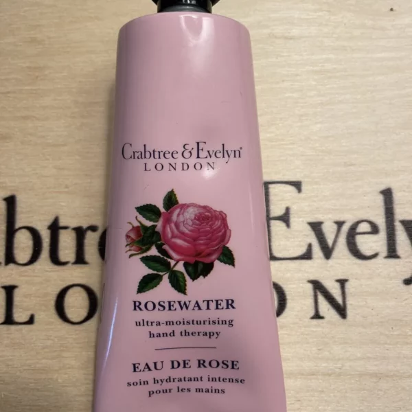crabtree evelyn rosewater ultra-moisturising hand therapy 3.5oz