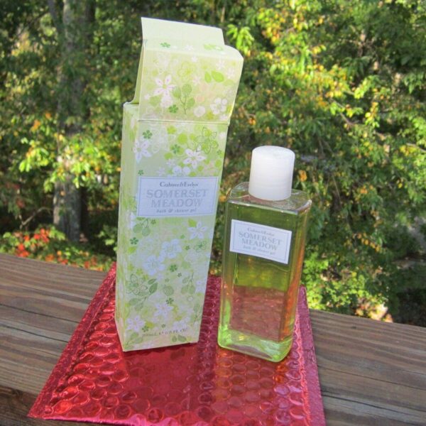 crabtree evelyn somerset meadow bath & shower gel new in the box 6.8 oz
