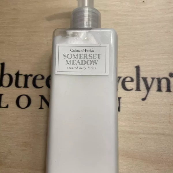 crabtree evelyn somerset meadow scented body lotion 6.8 oz