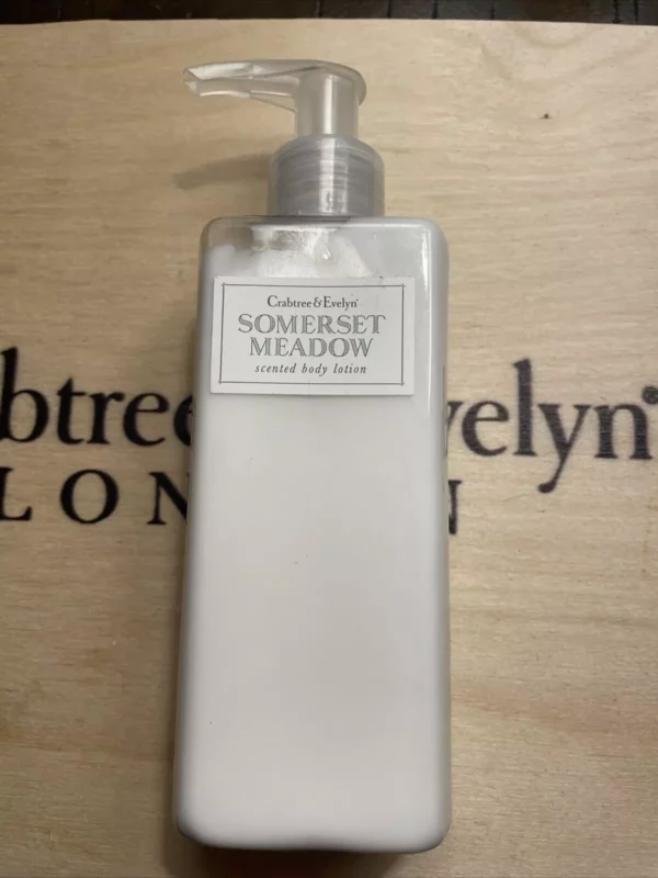 crabtree evelyn somerset meadow scented body lotion 6.8 oz