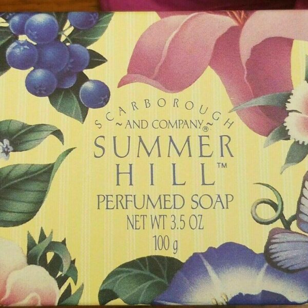 crabtree evelyn summer hill scented perfumed bar soap 3.5 oz